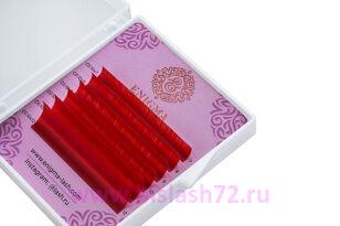 Ресницы Enigma Red, микс 6 линий