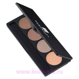 Палетка теней для бровей Bespecial Powder Pick (4 цвета, теплая гамма)