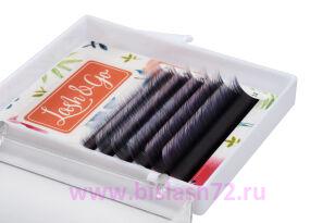 Ресницы Lash&Go Омбре белые, 6 линий