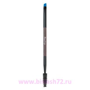 Кисть Brow&Go скошенная с щеточкой