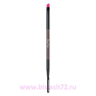 Кисть Brow&Go скошенная с расческой