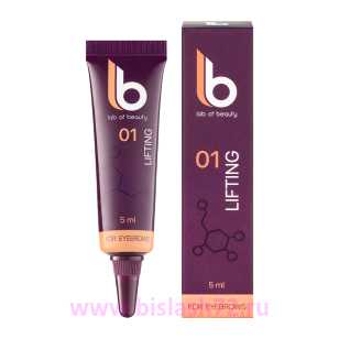 Состав для долговременной укладки бровей №1 Lash Botox LIFTING LOTION, туба 5 мл