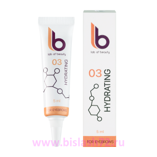 Состав для долговременной укладки бровей №3 LB HYDRATING LOTION, туба 5 мл