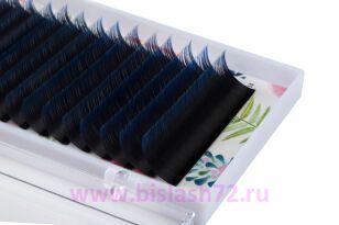 Ресницы Lash&Go Омбре синие, микс 16 линий