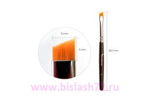 Кисть для бровей сверхточная Brow Henna №2
