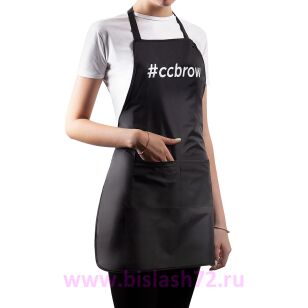 Фартук CC Brow, 76см, черный, нейлон