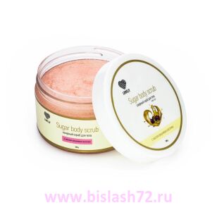 Скраб для тела сахарный с маслом вишневых косточек Lovely, 300гр