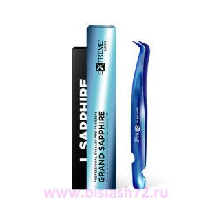 Пинцет Extreme Look L Sapphire