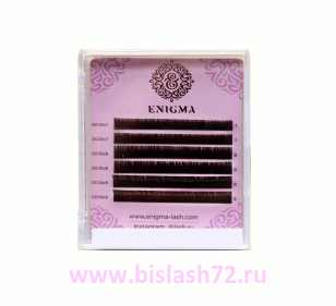 Ресницы Enigma "Мокка" микс 6 лин изгиб D+