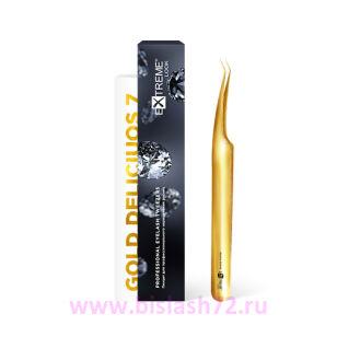 Пинцет Extreme Look "Gold Dilicious" 7 мм