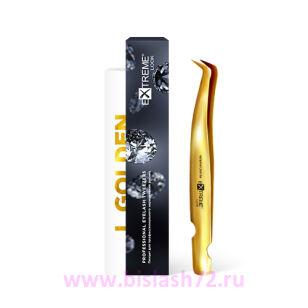 Пинцет Extreme Look L Golden