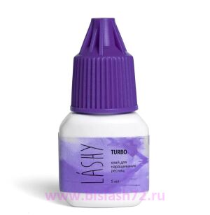 Клей LASHY "Turbo" (черный), 5 мл