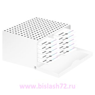Lash Box Extreme look "Белый бриллиант" на 10 планшетов