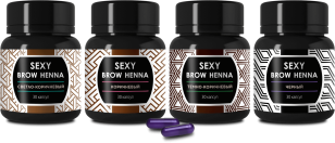 Хна SEXY BROW HENNA 30капсул