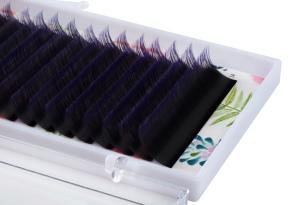 Ресницы Lash&Go Омбре фиолетовые, микс 16 линий