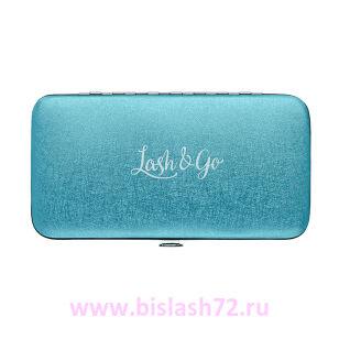 Магнитный пенал для пинцетов Lash&Go (дымчатая лазурь)