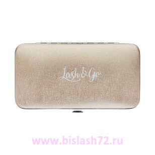 Магнитный пенал для пинцетов Lash&Go (жемчужный беж)