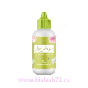 Оксид 3% для подготовки осветляющей смеси перед креативным окрашиванием Lash&Go