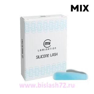 Набор силиконовых бигудей для завивки ресниц My Lamination Silicone Lash BLUE (MIX)