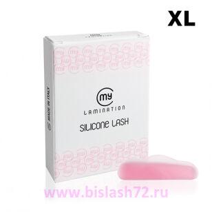 Силиконовые бигуди для завивки ресниц My Lamination Silicone Lash PINK (размер XL) 1 пара