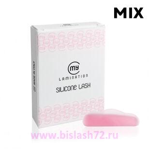 Набор силиконовых бигудей для завивки ресниц My Lamination Silicone Lash PINK (MIX)
