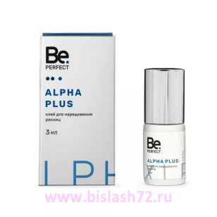 Клей для наращивания ресниц Be Perfect "Alpha Plus", 3мл (коробка)