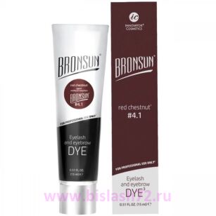 Краска для бровей и ресниц BRONSUN (№4.1 медный каштан)