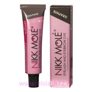 Краска для бровей и ресниц NIKK MOLE (Графит)