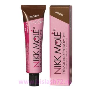 Краска для бровей и ресниц NIKK MOLE (Коричневый)