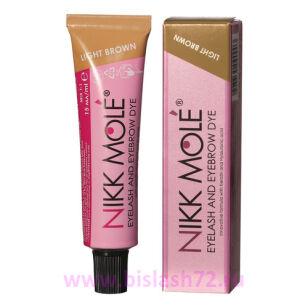 Краска для бровей и ресниц NIKK MOLE (Светло-коричневый)