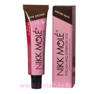 Краска для бровей и ресниц NIKK MOLE (Темно-коричневый)