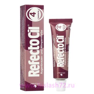 Краска для бровей и ресниц Refectocil (4 каштановая)
