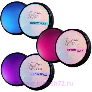 Воск для фиксации бровей FreiAVIVER Brow Wax (розовый), 25 г