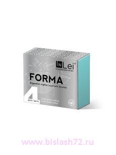 Набор силиконовых форм InLei "FORMA", 4 пары (2 пары матовых и 2 пары глянцевых)