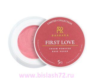 Кремовый ремувер Barbara 5гр FIRST LOVE (с ароматом розы)