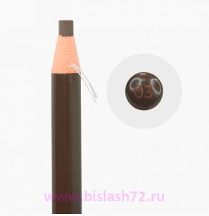 Карандаш для бровей Brow Xenna "Темно-коричневый" (Dark Brown) #3