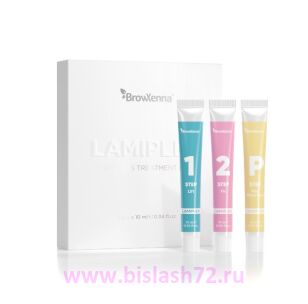 Набор составов для ЭКСПРЕСС ламинирования Brow Xenna LAMIPLEX 3х10 мл